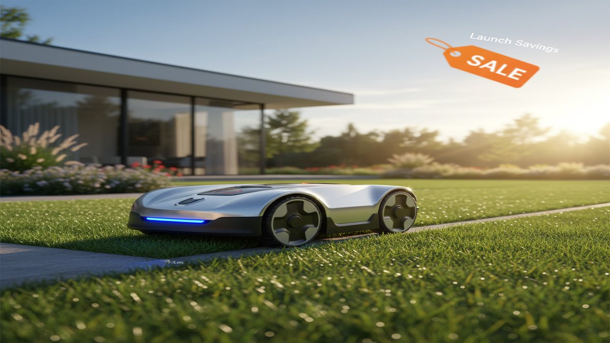 New Robot Mower Cuts 1cm Edges: Precision Meets Launch Savings