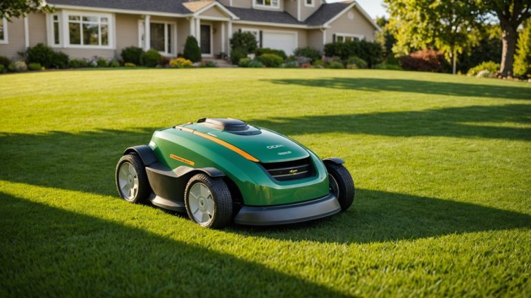 GOKO M6 Robotic Mower Masters 42° Slopes Wire-Free with AI