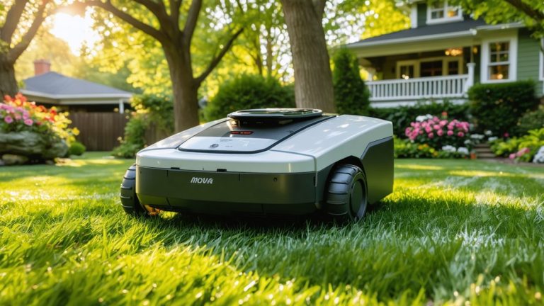 MOVA Unveils IFA Robot Mower Arm That Picks Toys & Harvests Fruit