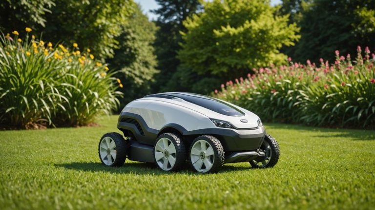 New Robot Mower Spots Hedgehogs with Infrared, Trims Edges Easily